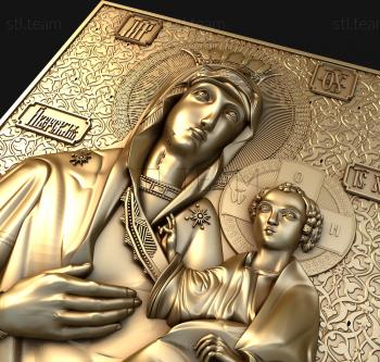 3D model Iberian Mother of God (STL)